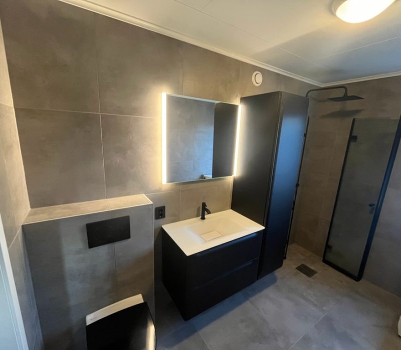 Totalrehabilitering av bad